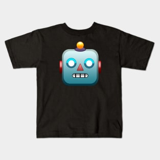 Emoji Robot Kids T-Shirt